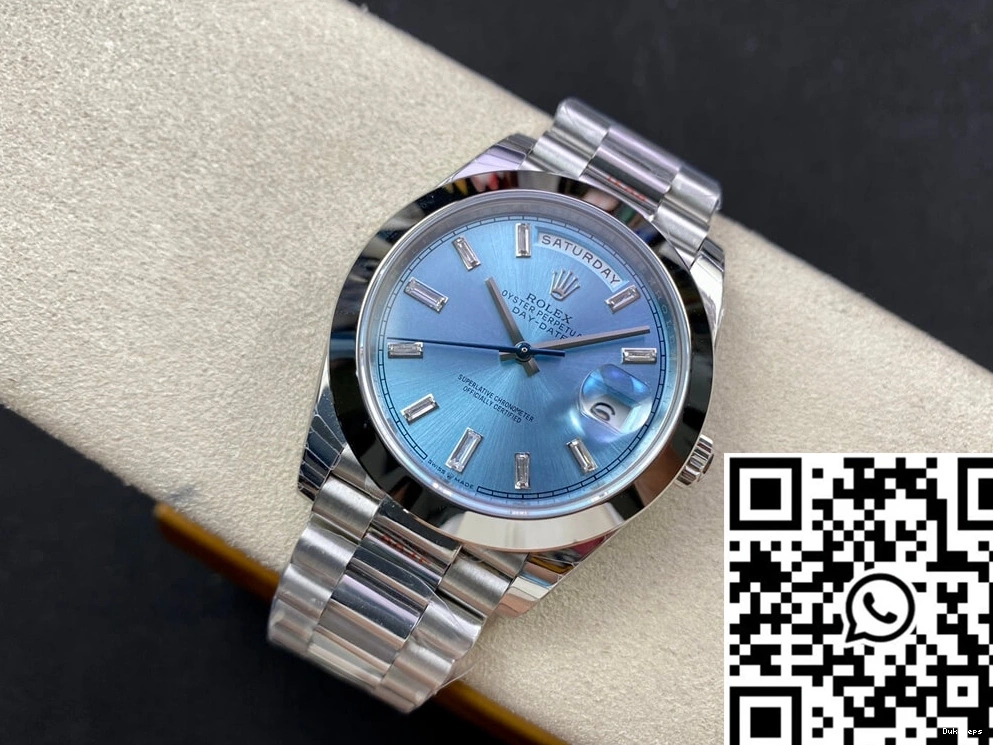 Date Factory EW 228206 Blue Rolex Day Ice Dial 0430